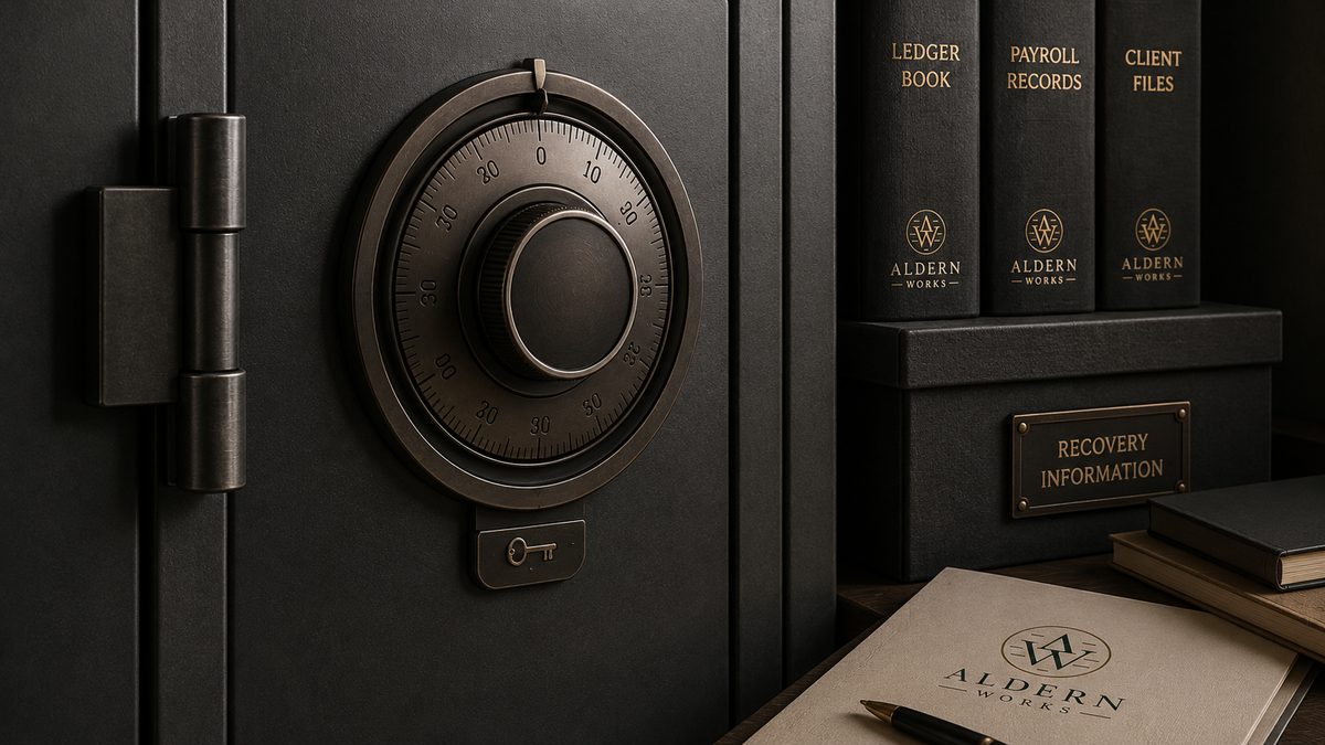 Office safe.